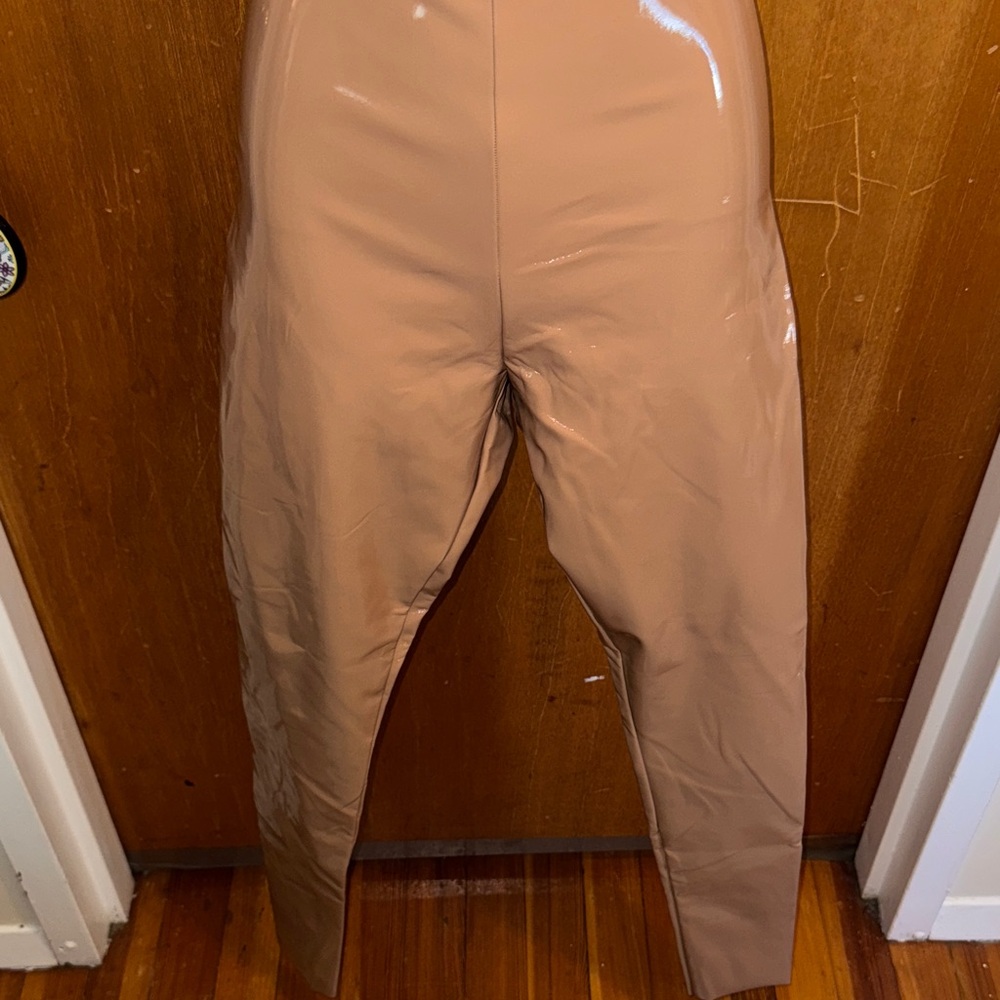 Commando Glossy Tan Pants